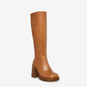 Steve Madden Fanatik Tan Leather Boot